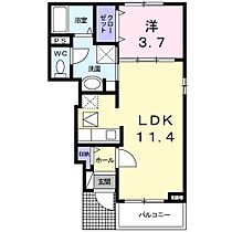 福岡県北九州市八幡西区竹末1丁目（賃貸アパート1LDK・1階・37.13㎡） その2