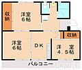 ビレッジハウス本城2棟1階4.9万円