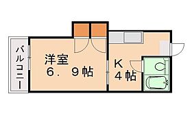 シティマンション筒井  ｜ 福岡県北九州市八幡西区熊西1丁目（賃貸マンション1K・2階・24.00㎡） その2