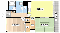 間取図画像 2DK
