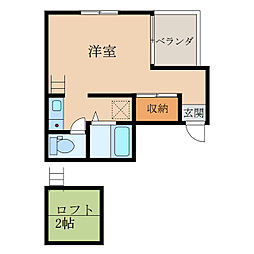 間取図画像 ワンルーム