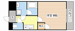 NaSu26 1Kの間取図画像