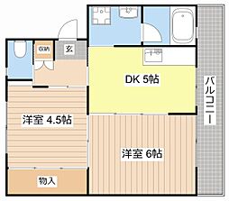 🉐敷金礼金0円！🉐ビレッジハウス五個荘1号棟
