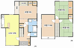 堅田1丁目　貸家