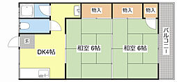 間取図画像 2DK