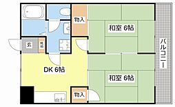 アコーシャル・ドゥ・のとがわ 2DKの間取図画像