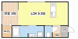 LEGARE SAKAE 1LDKの間取図画像