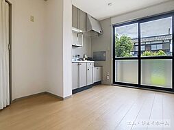 JR草津線 手原駅 徒歩13分の賃貸アパート 1階2Kのリビング/ダイニング