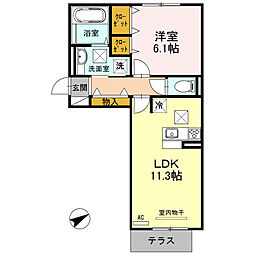 草津線 手原駅 徒歩8分