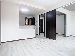 JR草津線 手原駅 徒歩23分の賃貸マンション 2階2LDKのリビング/ダイニング