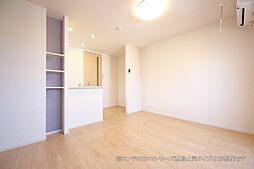 JR湖西線 比叡山坂本駅 徒歩10分の賃貸アパート 2階1LDKのリビング/ダイニング