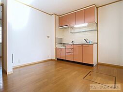 JR草津線 甲南駅 徒歩19分の賃貸アパート 1階2DKのリビング/ダイニング