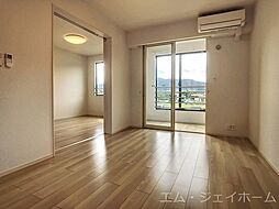 JR北陸本線 木ノ本駅 徒歩4分の賃貸アパート 2階2LDKのリビング/ダイニング