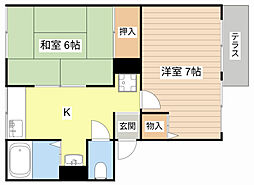 🉐敷金礼金0円！🉐菩提樹ハイツB