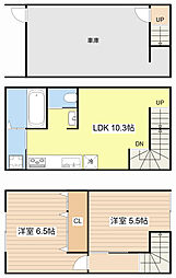 サンビオーズ 2LDKの間取図画像