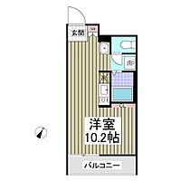 MQuarto矢部 203 ｜ 神奈川県相模原市中央区矢部1丁目（賃貸アパート1R・2階・23.10㎡） その2