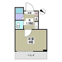 シャルマンフジ熊谷壱番館 102 ｜ 埼玉県熊谷市見晴町（賃貸マンション1K・1階・16.20㎡） その2