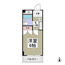 神山ビル 204 ｜ 埼玉県川越市大字的場（賃貸マンション1K・2階・17.92㎡） その2