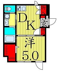 間取図画像 1DK