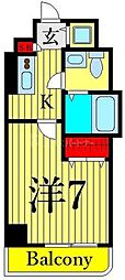 間取図画像 1K