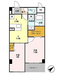 間取図画像 2DK