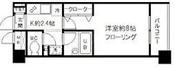 CasaVerde 1Kの間取図画像