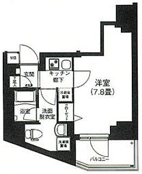 アイルプレミアム本駒込 1Kの間取図画像