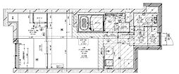 HW.HILLS南千住 1LDKの間取図画像