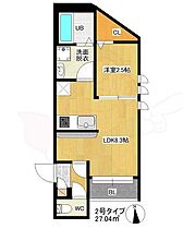 福岡県福岡市博多区諸岡４丁目（賃貸アパート1LDK・2階・27.04㎡） その2