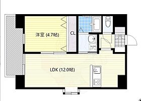 福岡県福岡市中央区高砂１丁目（賃貸マンション1LDK・3階・39.26㎡） その2