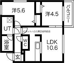 札幌市営東豊線 新道東駅 徒歩15分