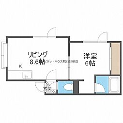 🉐敷金礼金0円！🉐札幌市営東豊線 環状通東駅 徒歩3分