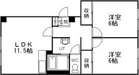 アルファコスモ伏古公園  ｜ 北海道札幌市東区伏古六条2丁目（賃貸マンション2LDK・2階・55.01㎡） その2