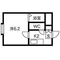 ラガール元町  ｜ 北海道札幌市東区北二十七条東10丁目（賃貸アパート1K・2階・20.13㎡） その2