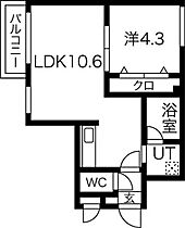 オルセー北17条  ｜ 北海道札幌市東区北十七条東3丁目2番　37号（賃貸マンション1LDK・2階・33.14㎡） その2