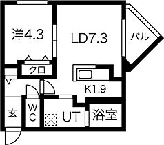 SeasonsII(シーズンズ2)  ｜ 北海道札幌市北区北二十六条西2丁目（賃貸マンション1LDK・2階・34.22㎡） その2