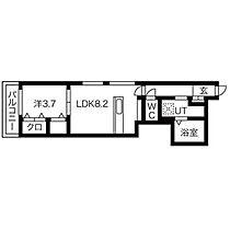 ラグゼ北大前  ｜ 北海道札幌市北区北十七条西6丁目1-12（賃貸マンション1LDK・3階・31.62㎡） その2