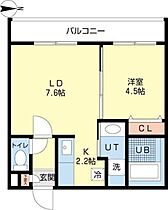 Saqras  ｜ 北海道札幌市北区北十七条西5丁目（賃貸マンション1LDK・1階・32.40㎡） その2