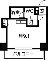 ジュエルタワー  ｜ 北海道札幌市中央区南七条西6丁目（賃貸マンション1R・15階・21.19㎡） その2