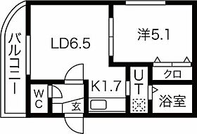 ゴッドステージ  ｜ 北海道札幌市東区北十七条東13丁目（賃貸マンション1LDK・4階・30.37㎡） その2