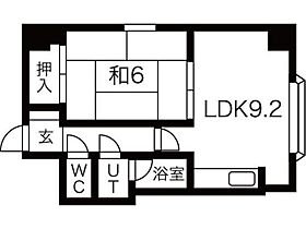 ダイアパレス北34条  ｜ 北海道札幌市北区北三十四条西5丁目（賃貸マンション1LDK・6階・36.00㎡） その2