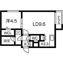 patio東区役所前  ｜ 北海道札幌市東区北十三条東8丁目1-8（賃貸マンション1LDK・2階・37.59㎡） その2