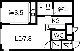 ru-bi-5(ルービーファイブ)  ｜ 北海道札幌市北区北二十条西6丁目（賃貸マンション1LDK・2階・30.80㎡） その2