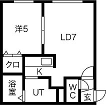 ラホクダイマエ  ｜ 北海道札幌市北区北十五条西3丁目（賃貸アパート1LDK・2階・30.52㎡） その2