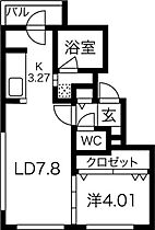 ミュゲS7  ｜ 北海道札幌市中央区南七条西9丁目（賃貸マンション1LDK・4階・35.07㎡） その2