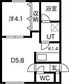 GrandRavineASABU2階5.2万円