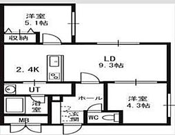 トロワブラン 4階