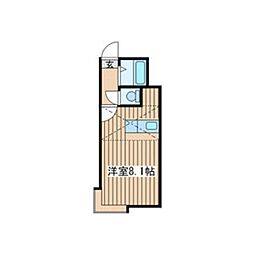 ライフステージN26 1Kの間取図画像