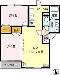 フォルス　D 2階