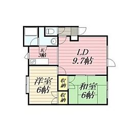 PLAZA　IN　花川　B棟 2階/-